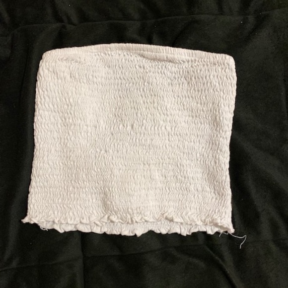 Garage White Tube Top - Picture 1 of 1